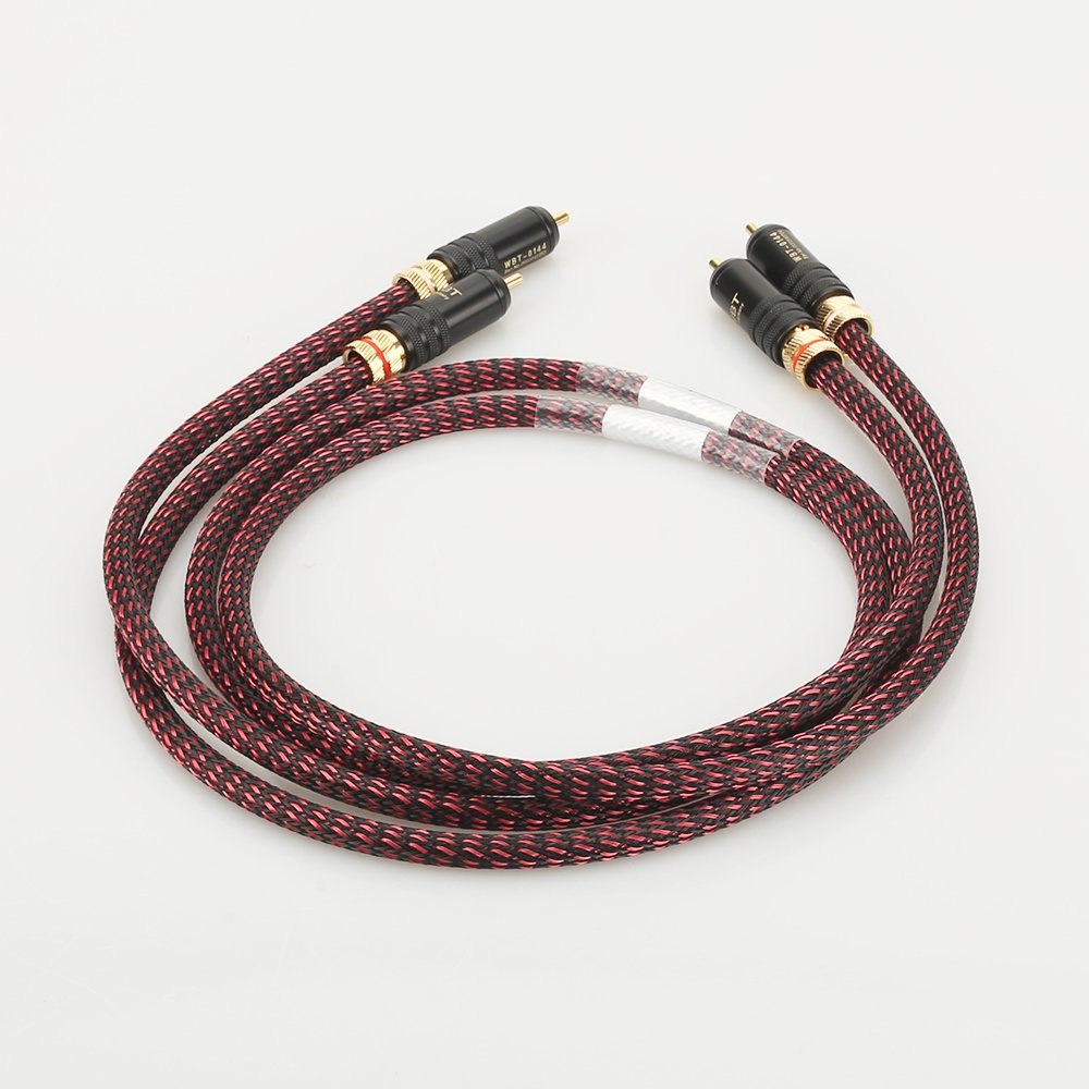 Cabo RCA estéreo Techaudio Crast - 0.5m - Imagem 2