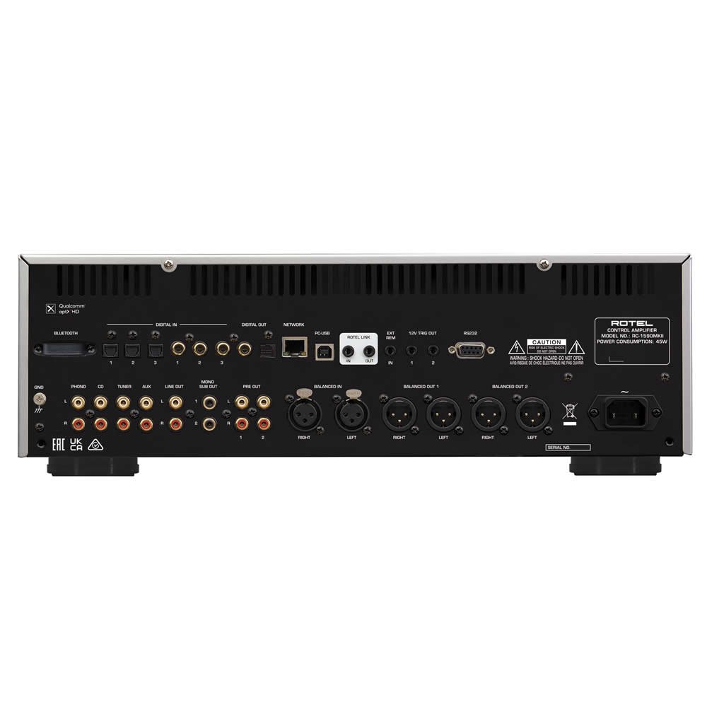 Pré amplificador estéreo Rotel RC-1590MKII - Imagem 2