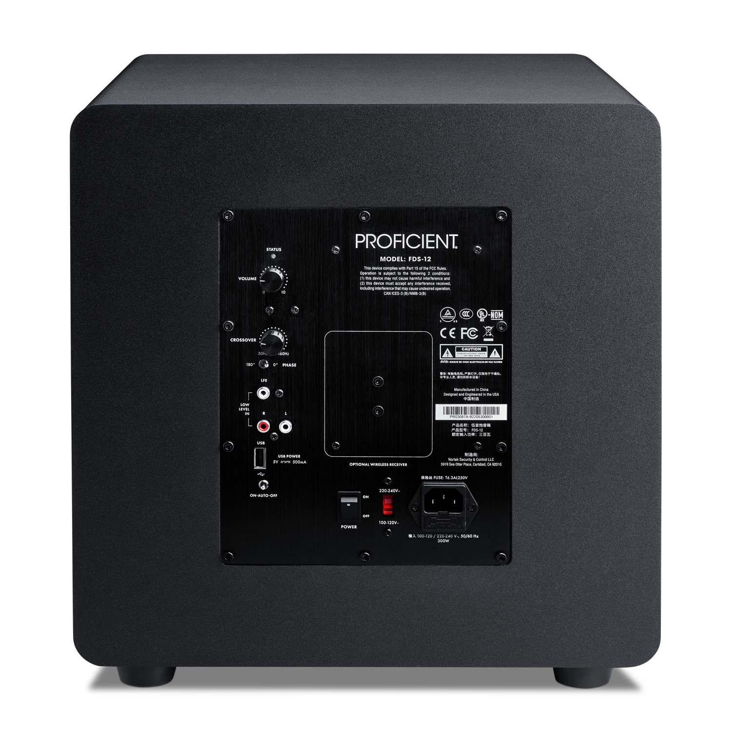 Subwoofer Proficient Protege FDS-12 Triple 600W - Imagem 4