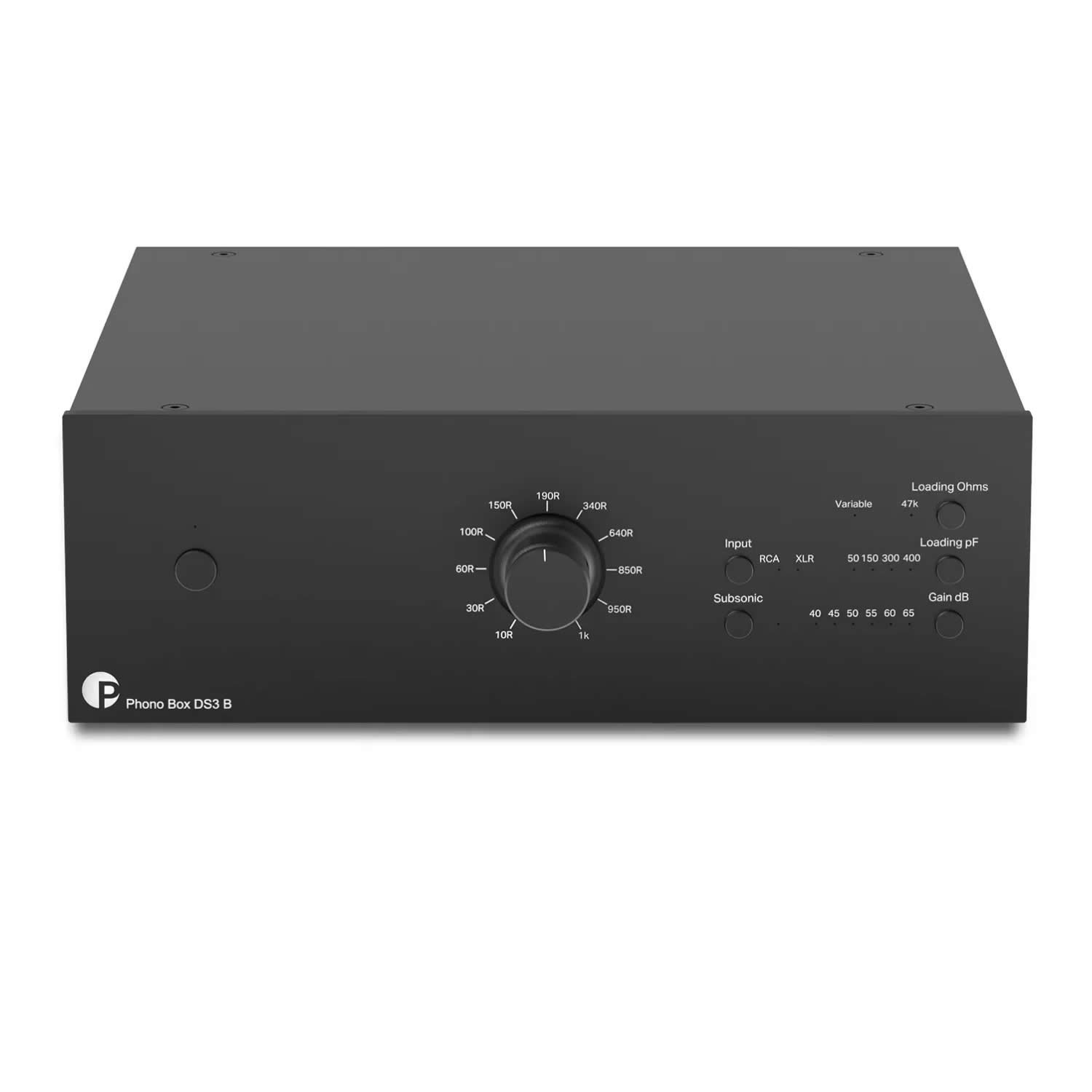 Pré de phono Pro-Ject Phono Box DS3 B - Preto