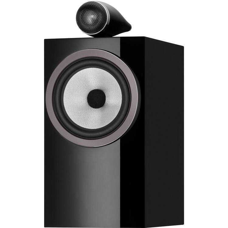 Caixa bookshelf B&W 705 S3 Gloss Black - Par - Imagem 2