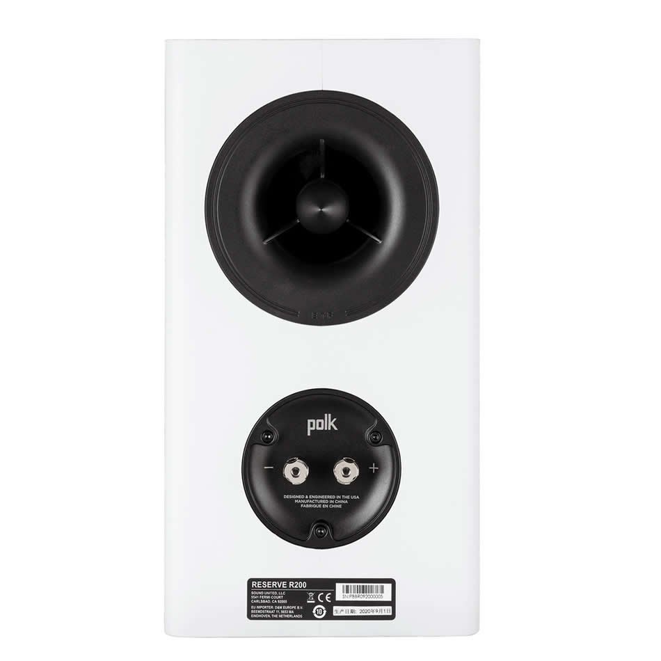 Caixa Bookshelf Polk Audio Reserve R200 White - Par - Imagem 4