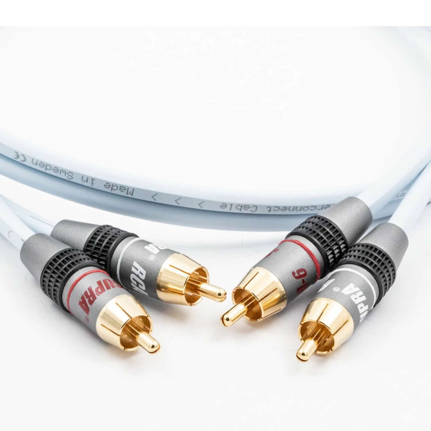 Cabo RCA Supra Dual 2RCA-2RCA 0.5m - Par