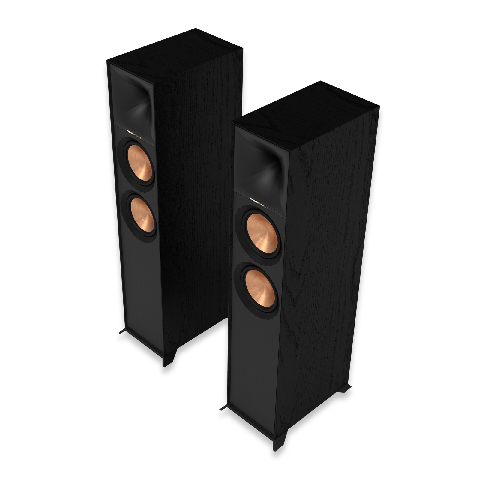 Caixa Torre Klipsch Reference R-600F Black - Par