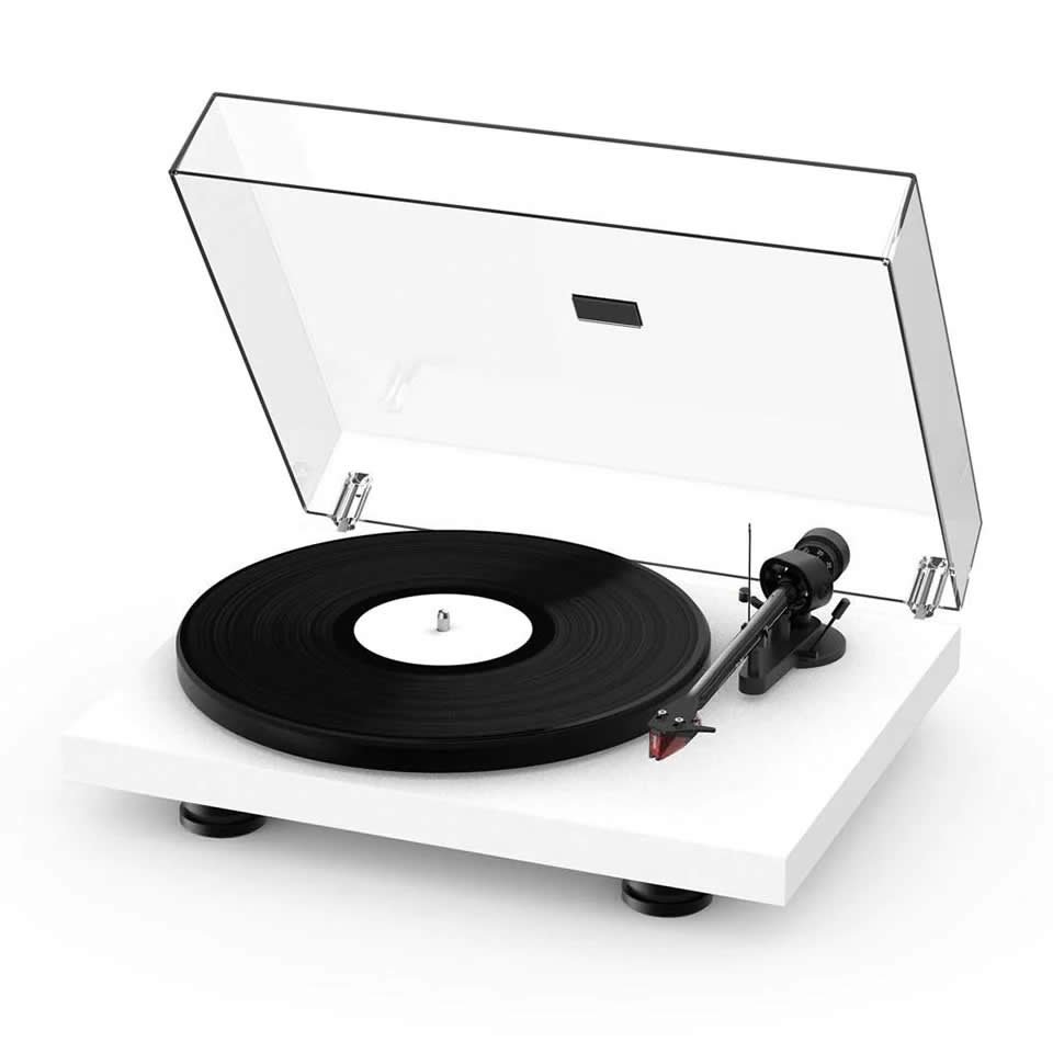 Toca discos Pro-ject Debut Carbon EVO- RED 2M - Satin White - Imagem 2