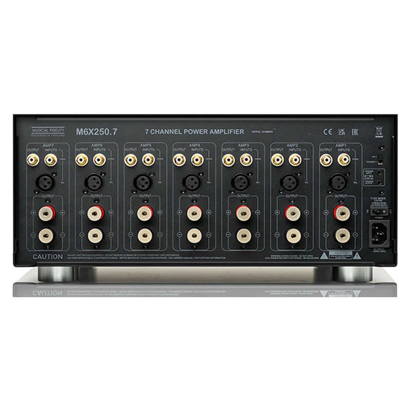 Amplificador multicanal Musical Fidelity M6x 250.7 - Imagem 2
