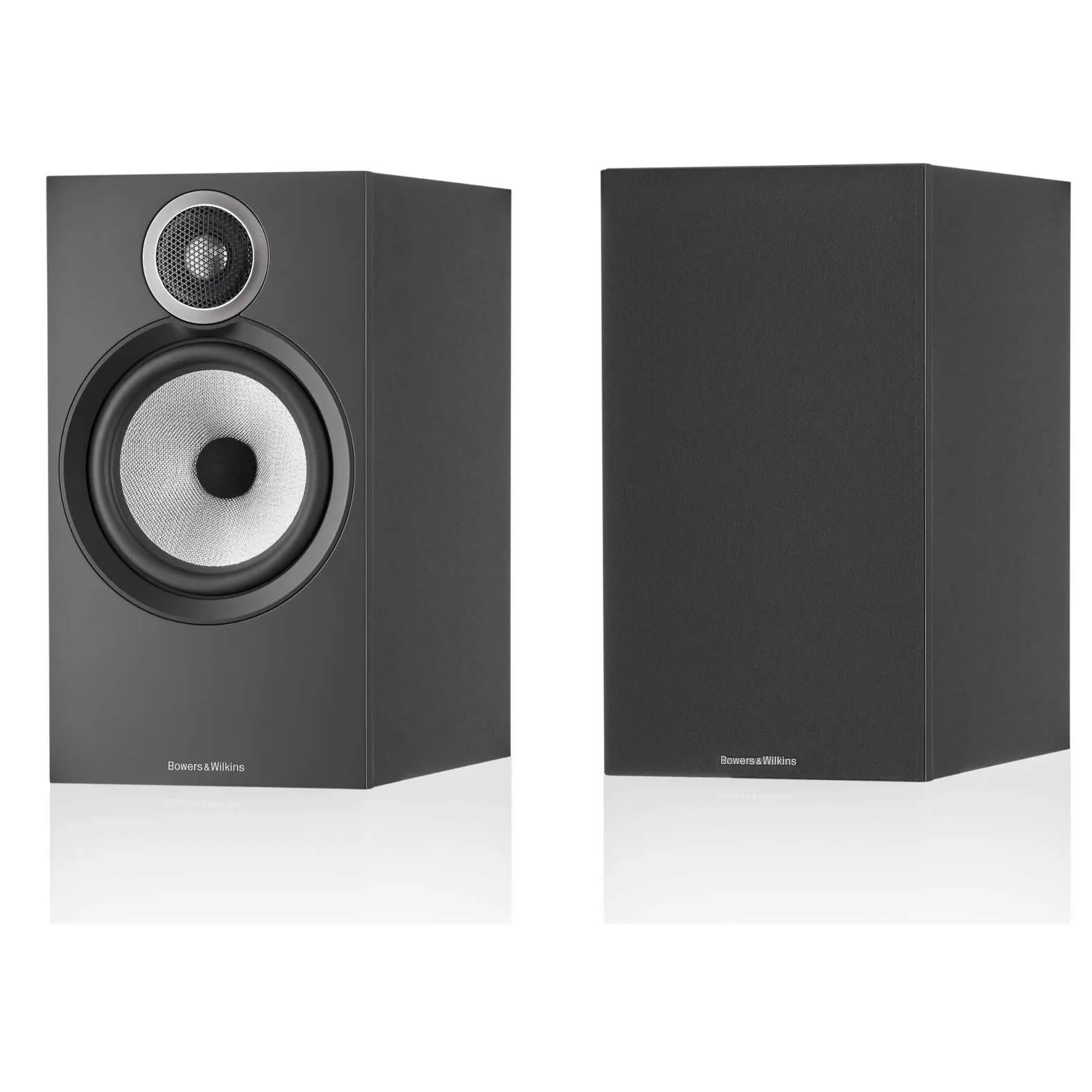 Caixa bookshelf B&W 606 S3 Black - Par