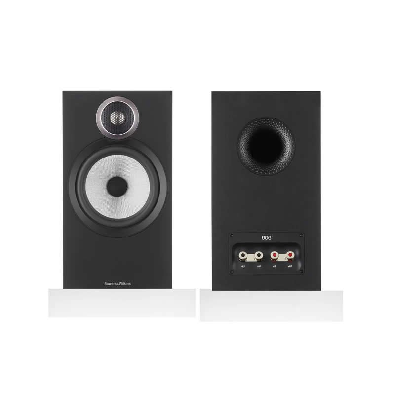 Caixa bookshelf B&W 606 S3 Black - Par - Imagem 4