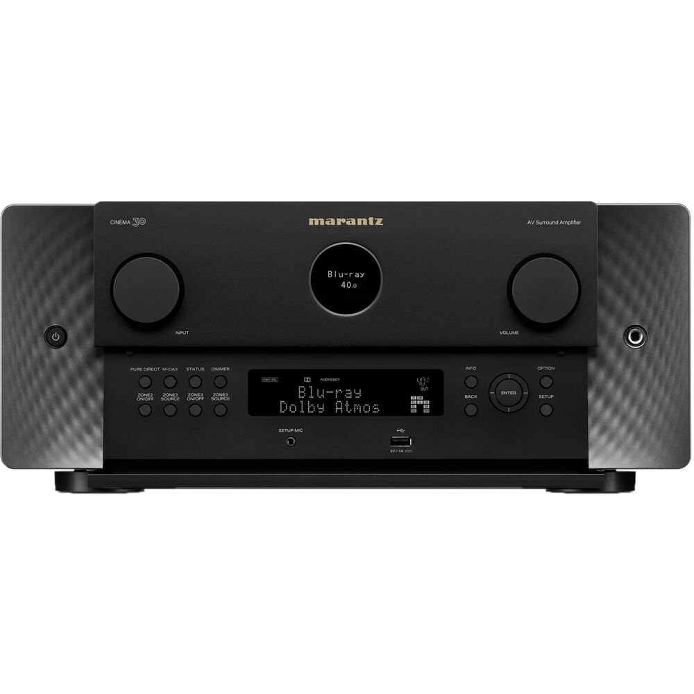 Receiver Marantz Cinema 30 - 11.4 - 8K Auro 3D IMAX - Black - 220v - Imagem 3