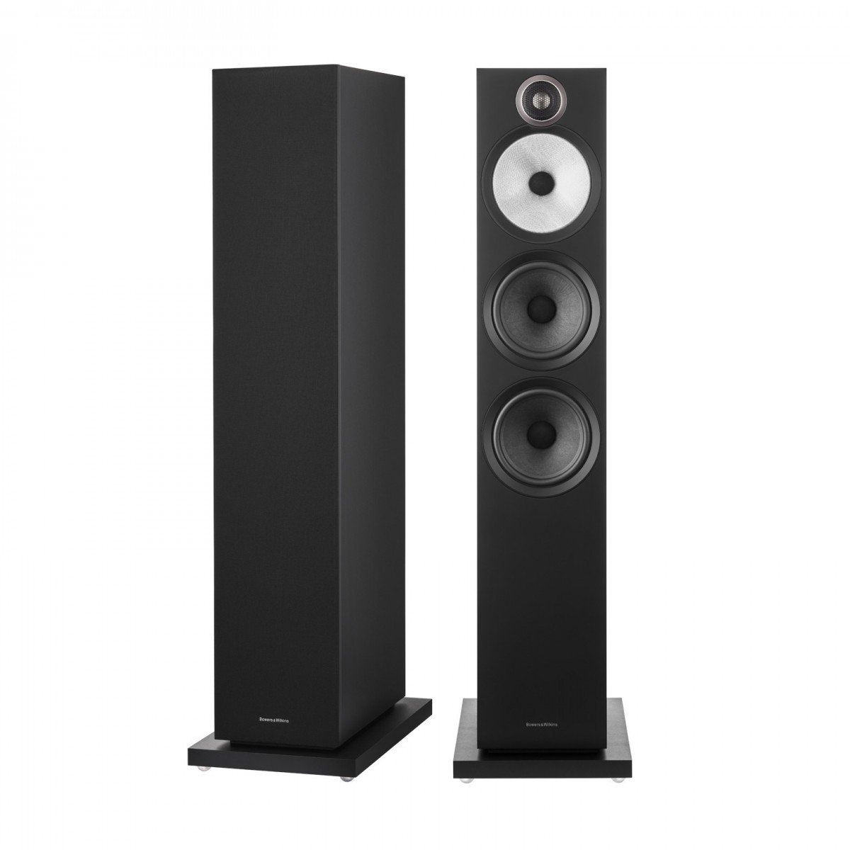 Caixa Torre B&W Caixa Torre 603 S3 Black - Par