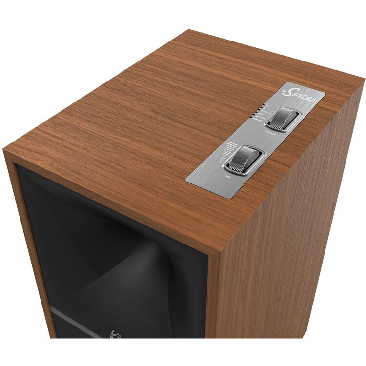 Caixa bookshelf amplificada Klipsch The Sevens Walnut - Par - Imagem 8