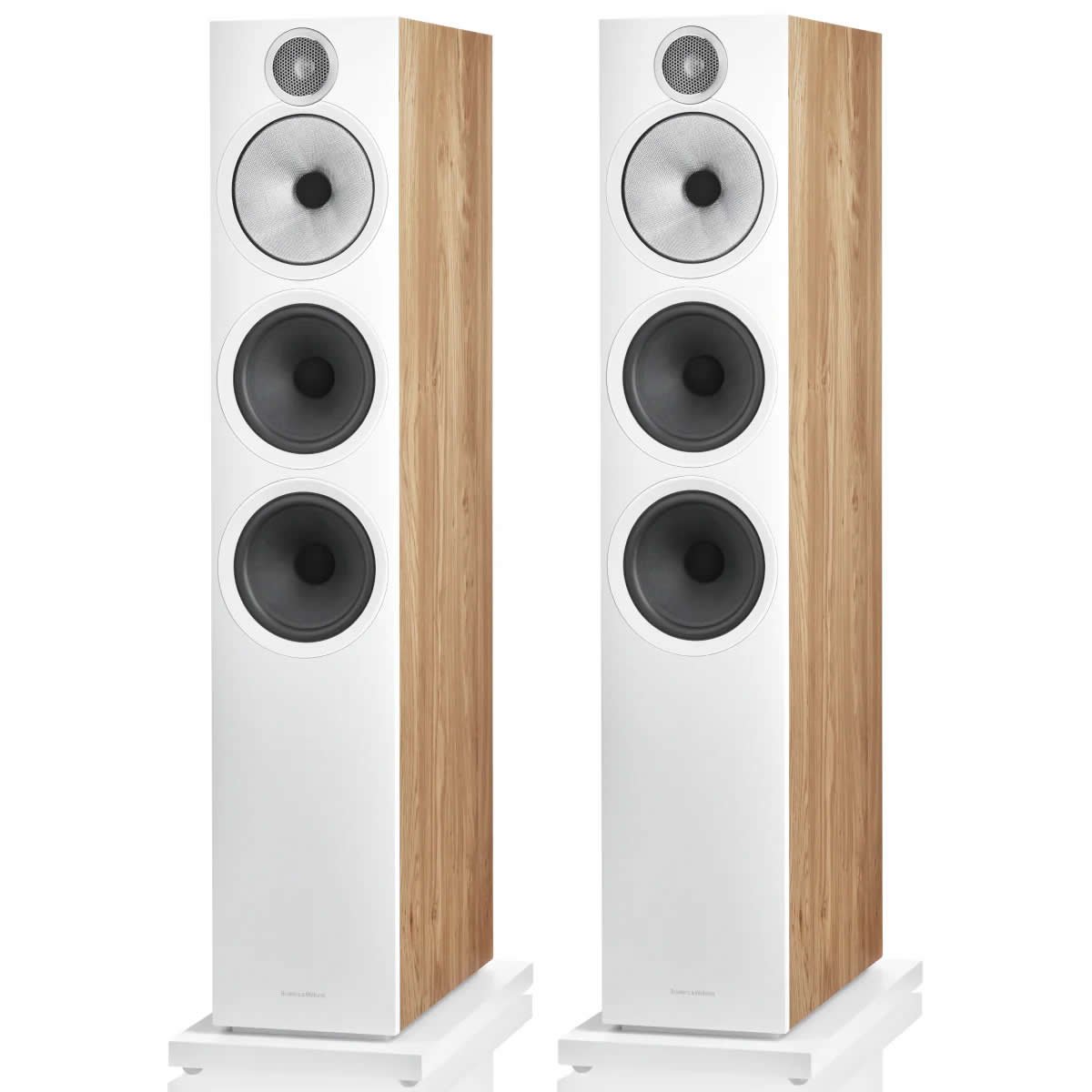 Caixa Torre B&W Caixa Torre 603 S3 Oak - Par - Imagem 2