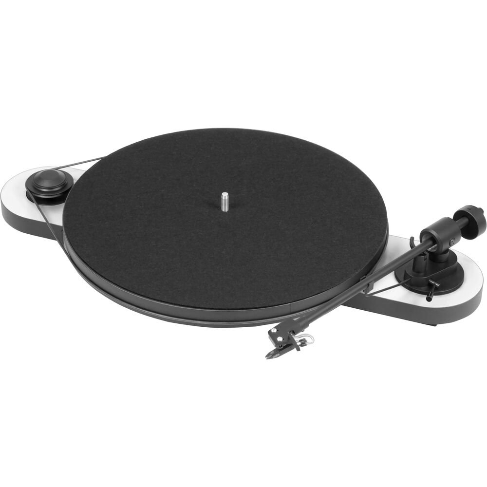 Toca discos Pro-Ject Elemental White & Black - Ortofon OM5e