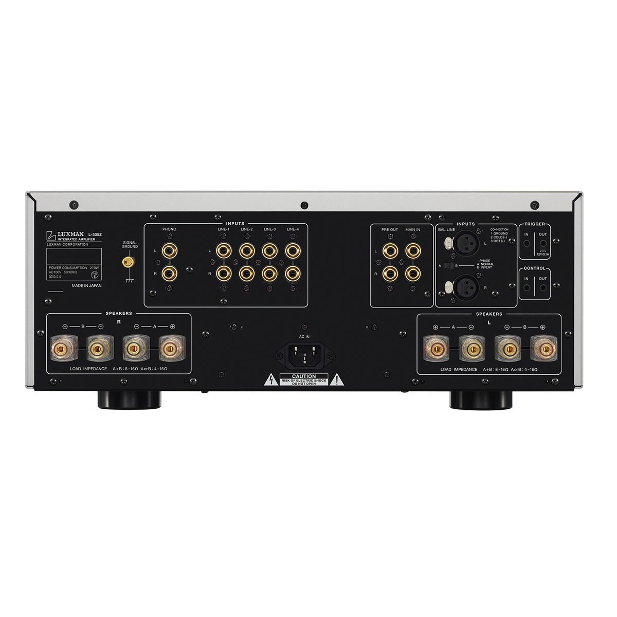 Amplificador integrado Luxman L-505Z - Imagem 2