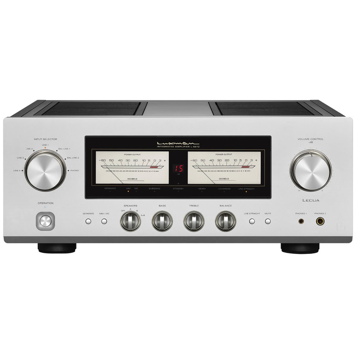 Amplificador integrado Luxman L-507Z - Imagem 2