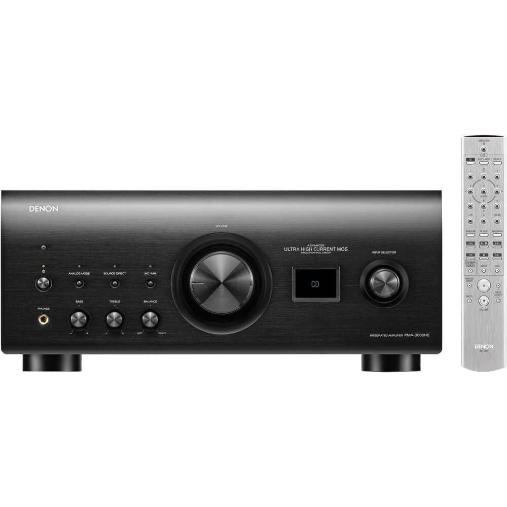 Amplificador integrado Denon PMA-3000NE - 160W - DAC - Phono
