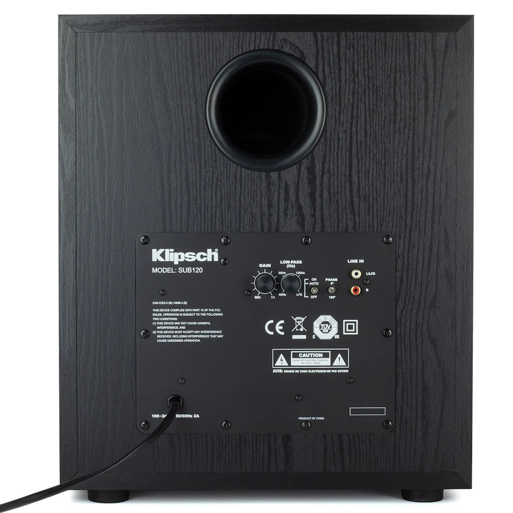 Subwoofer Klipsch Synergy Black Laber SUB-120 - Imagem 4