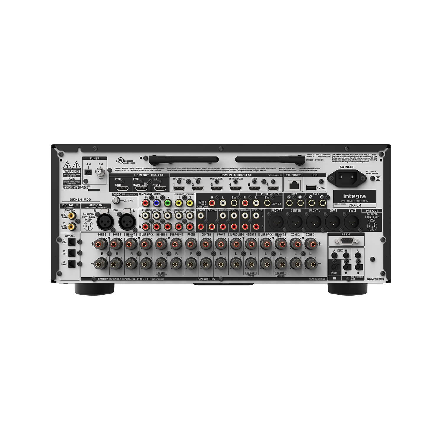 Receiver Integra DRX 8.4 - 11.4 Atmos THX 8k DiracLive - Imagem 3