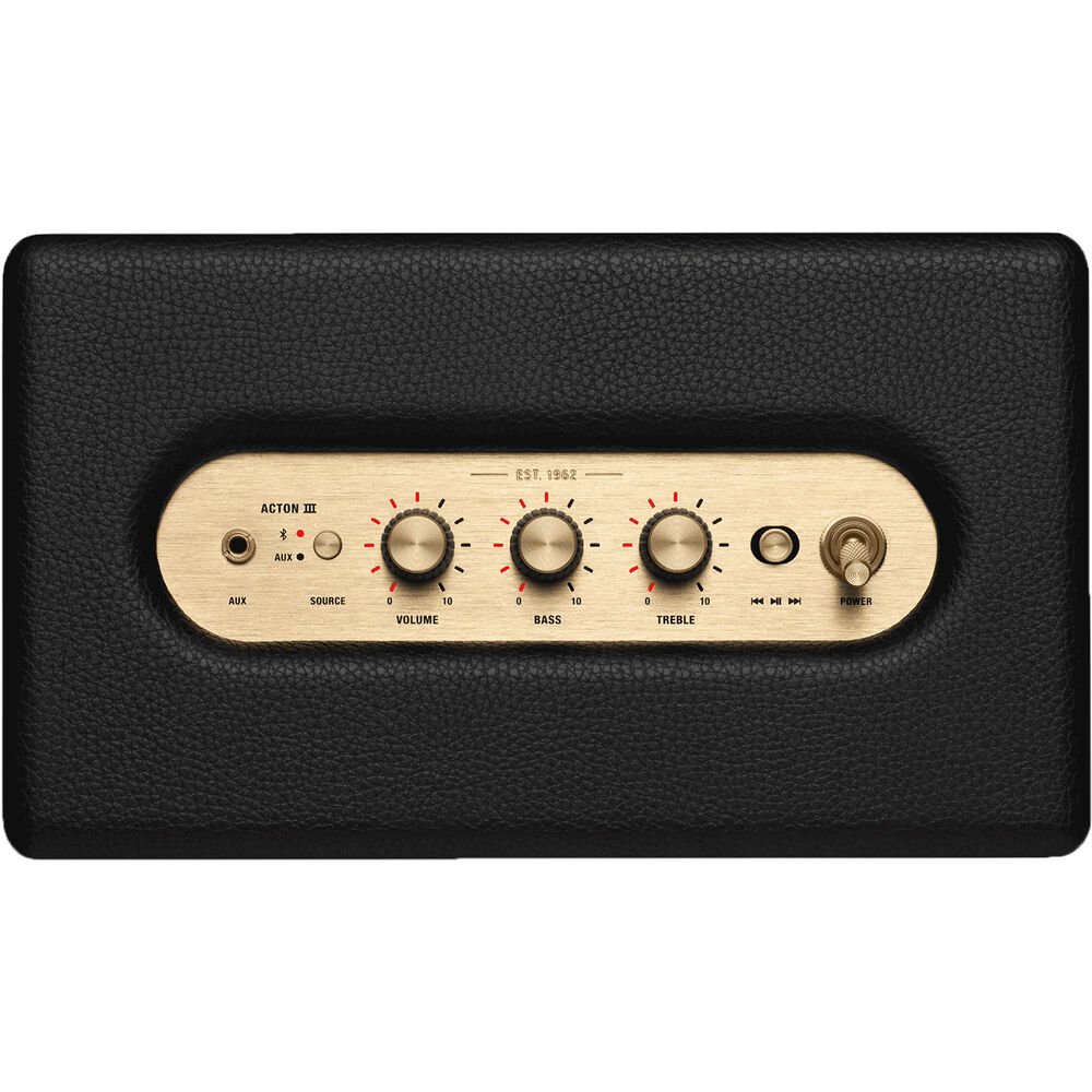 Caixa de som bluetooth Marshall Acton III - Preto - Imagem 4