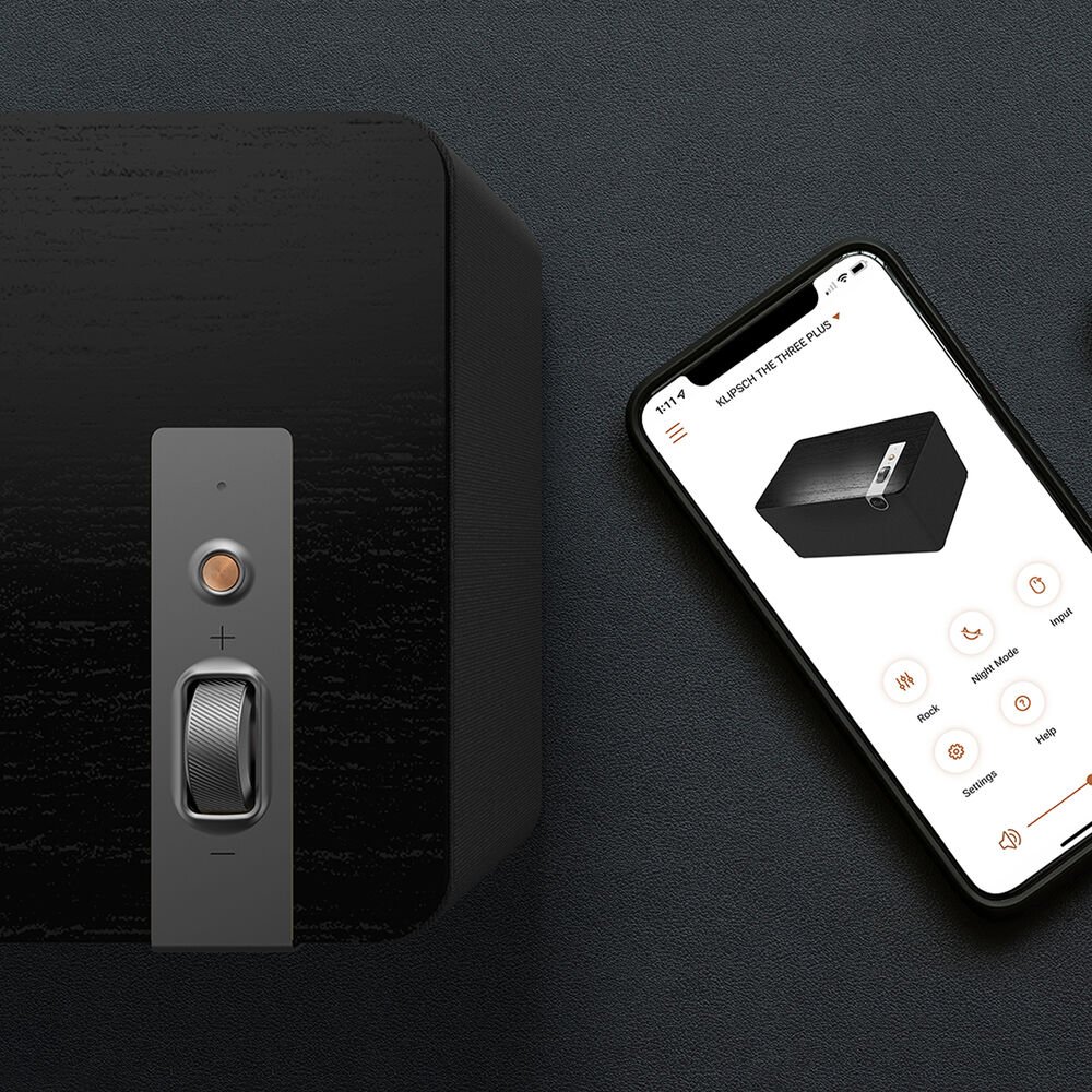 Caixa de som bluetooth Klipsch The Three Plus Premium - Matte Black - Imagem 5