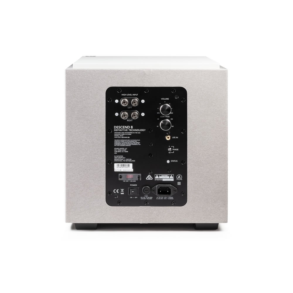 Subwoofer Definitive Descend DN8 - 500W - Branco - Imagem 5