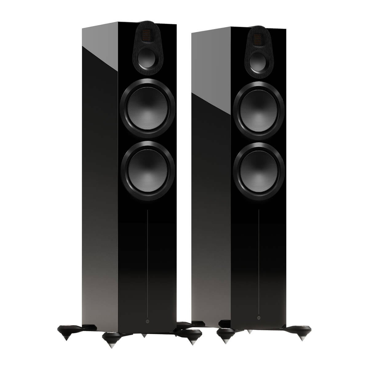 Caixa torre Monitor Audio Gold 500 6G - High Gloss Black - Par