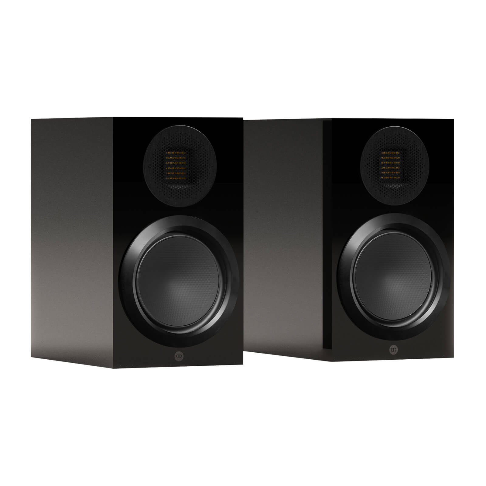 Caixa bookshelf Monitor Audio Gold 50 - 6G High Gloss Black - Par