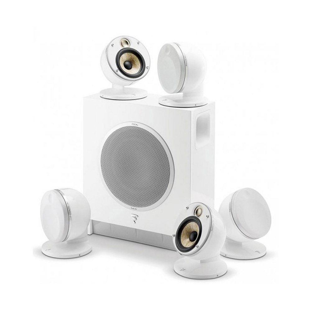 Conjunto de caixas Focal Dôme Flax 5.1 - White