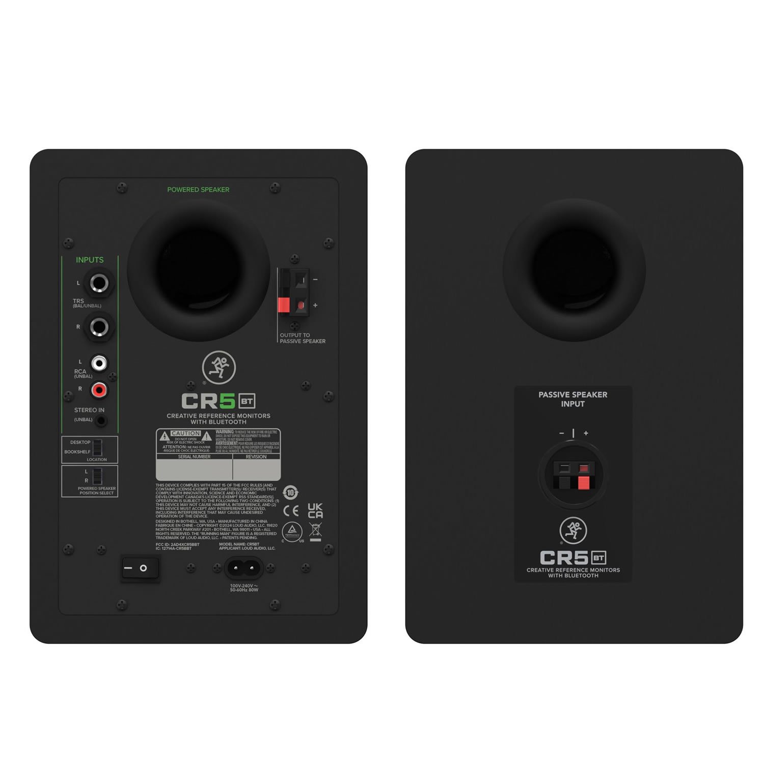 Caixa Ativa Monitor Studio Mackie CR5BT GEN3 Bluetooth - par - Imagem 3