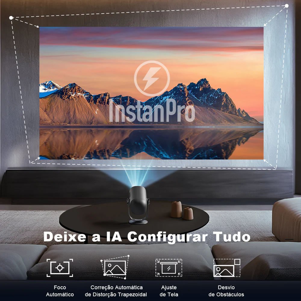Projetor Portátil Led Dangbei Freedo - Full HD - 450 lumens - Imagem 6