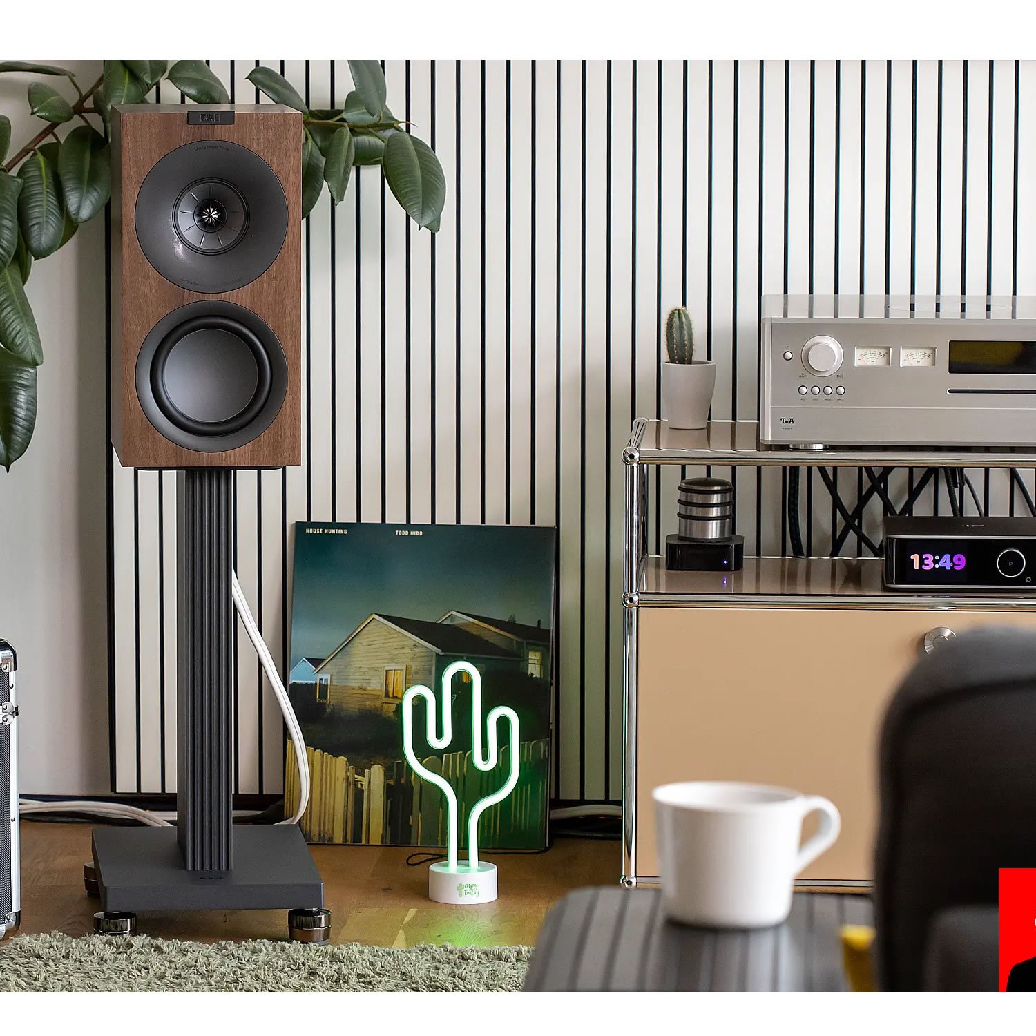 Caixa Bookshelf Q Concerto Meta 3 vias - Walnut - Par - Imagem 5