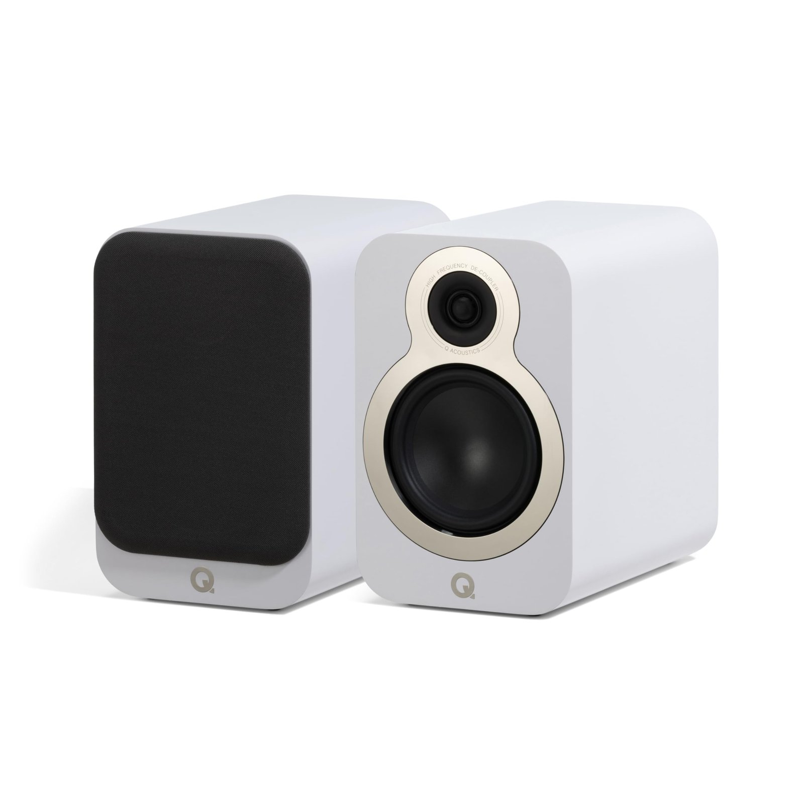 Caixa bookshelf Q Acoustics 3020C White - Par
