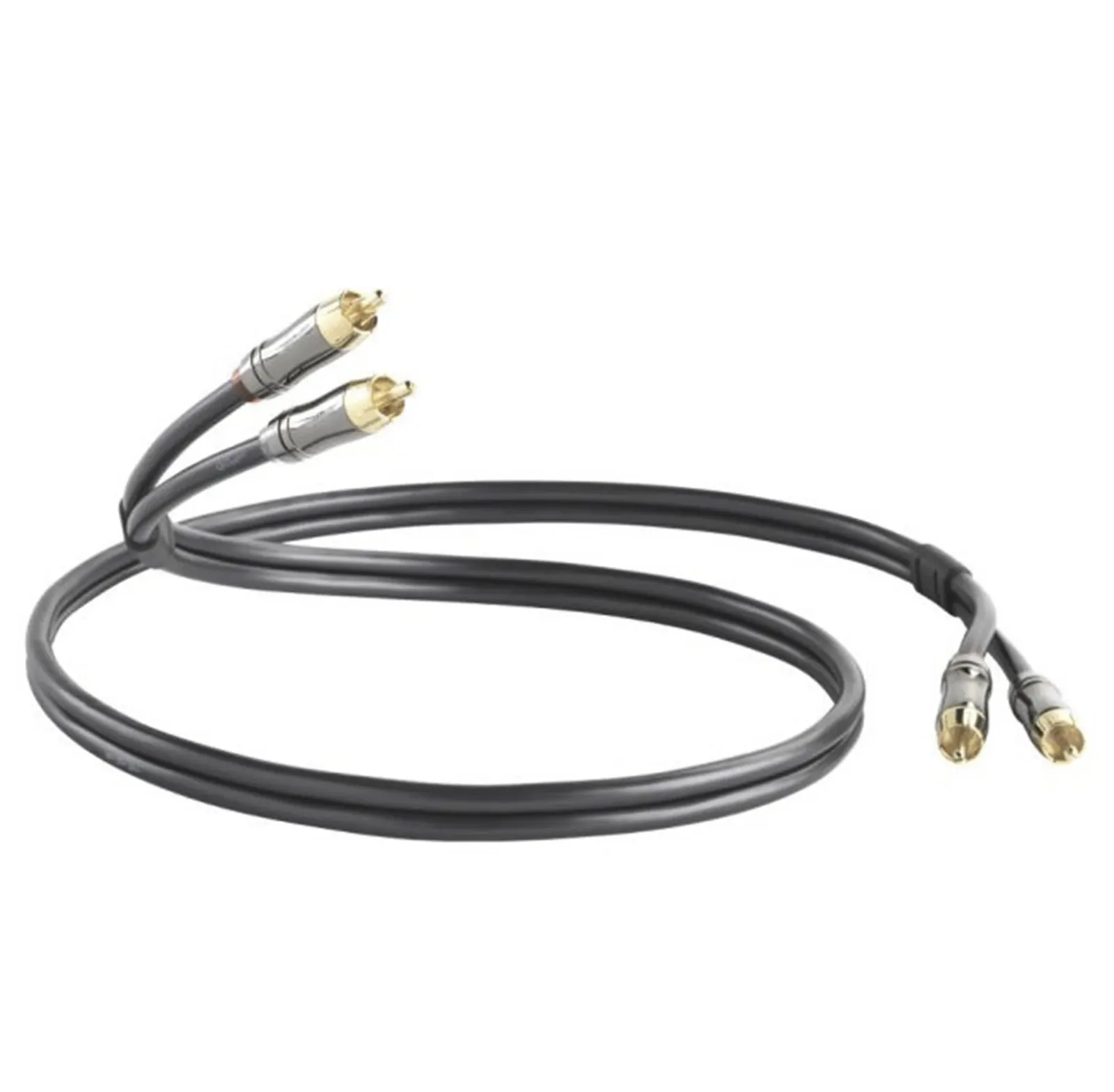 Cabo áudio estéreo RCA QED Performance Audio Graphite - 1m