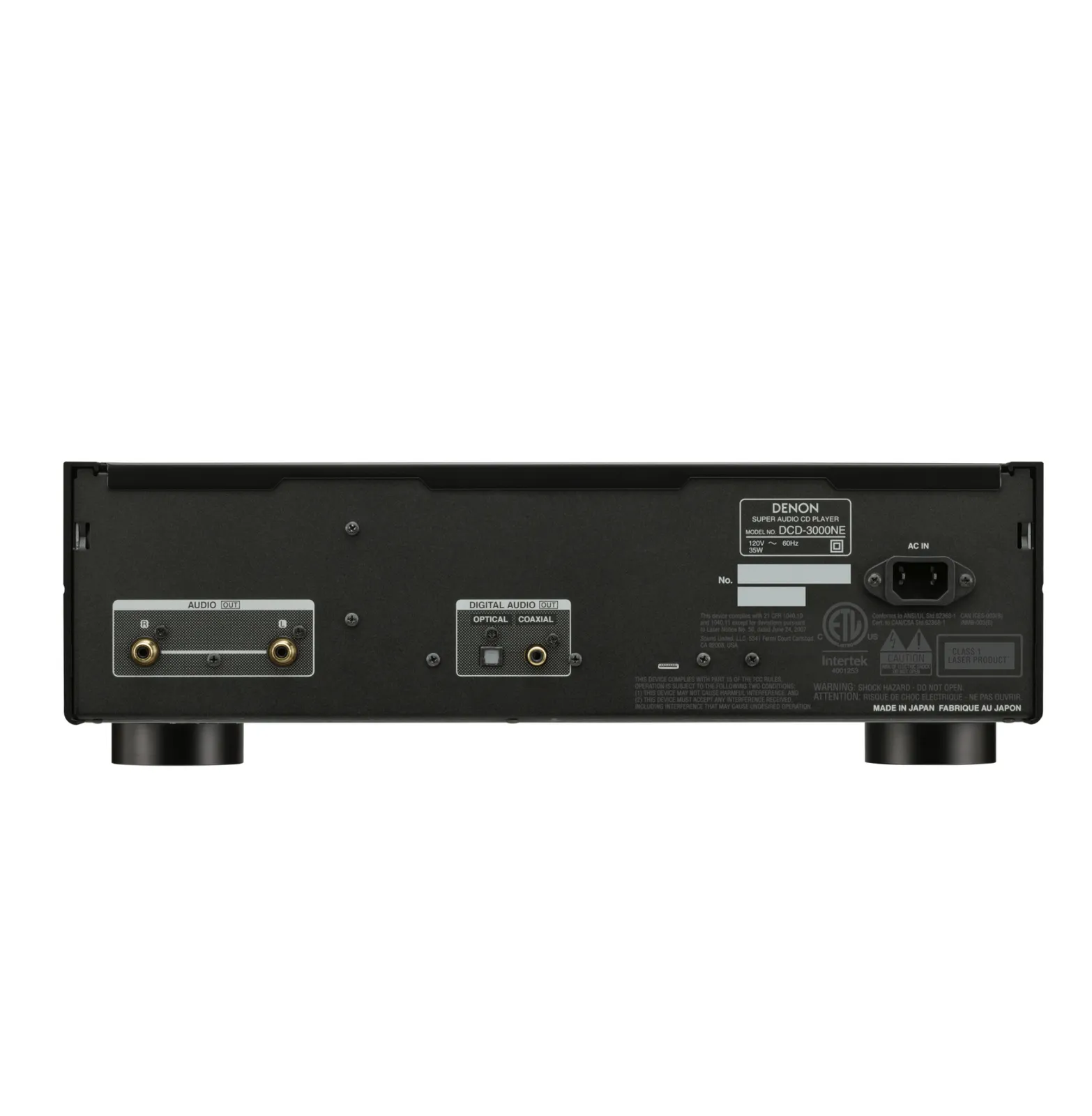 CD SACD Player Denon DCD-3000NE - Black - Imagem 3