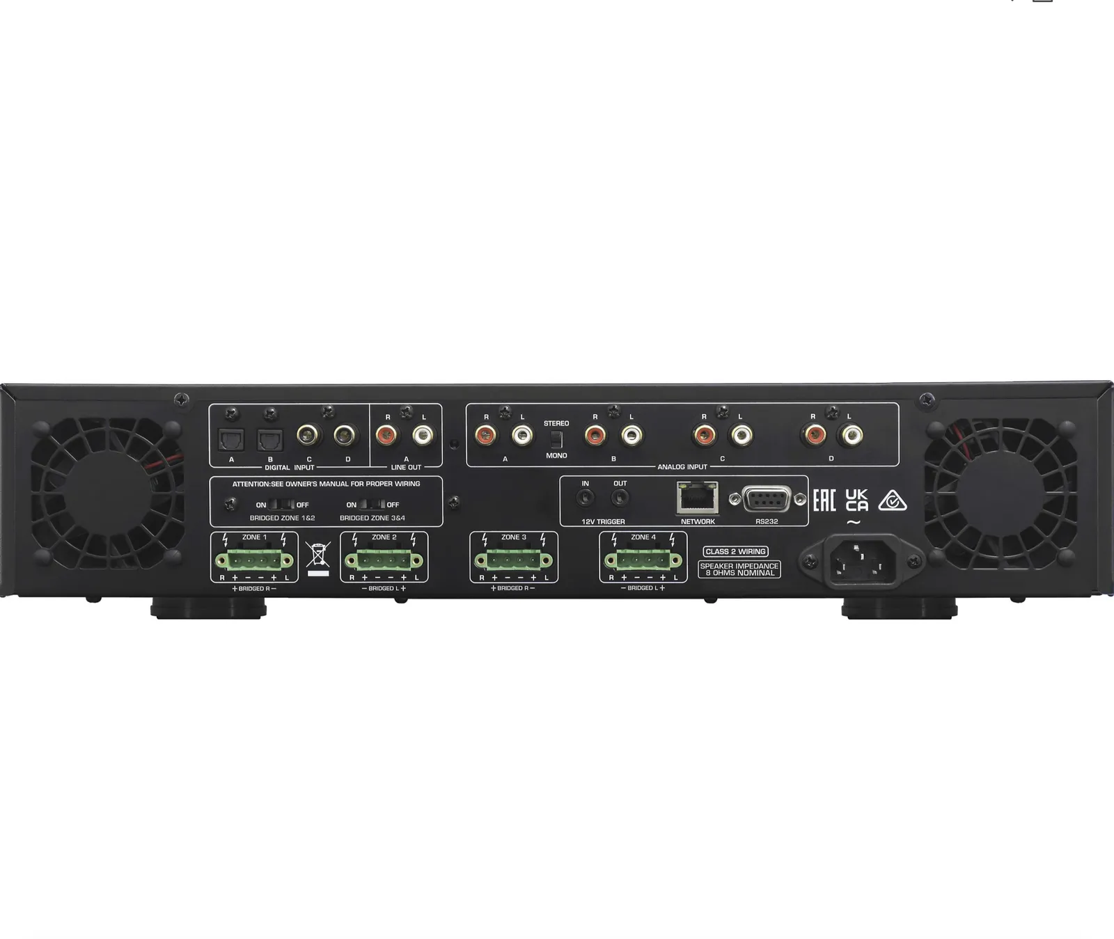 Central Multiroom Rotel C8+ - 4 zonas - Imagem 2
