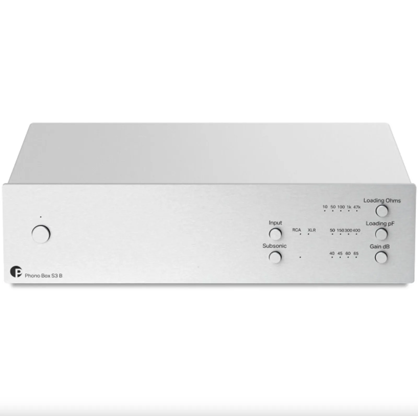 Pré de phono Pro-Ject Pro-Ject Box S3 B - Prata