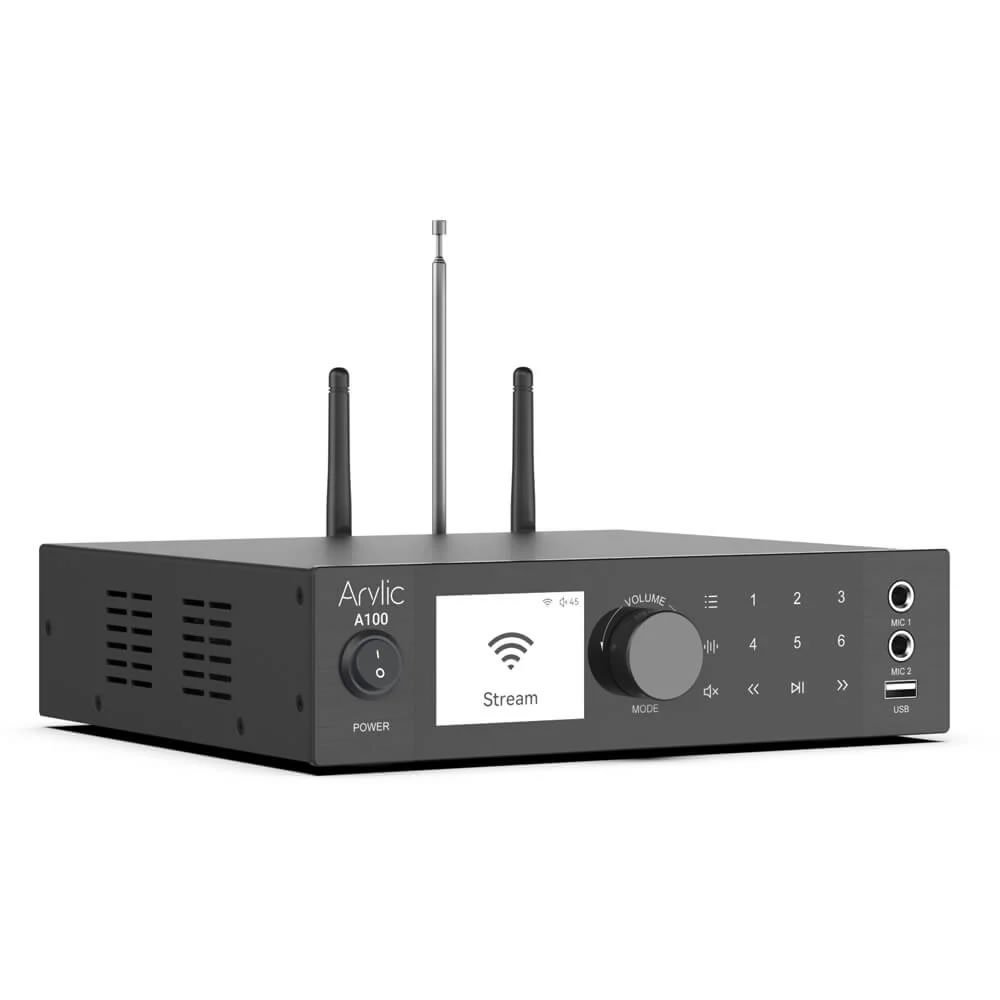 Amplificador Streaming Arylic A100 Wi-fi - Bluetooth