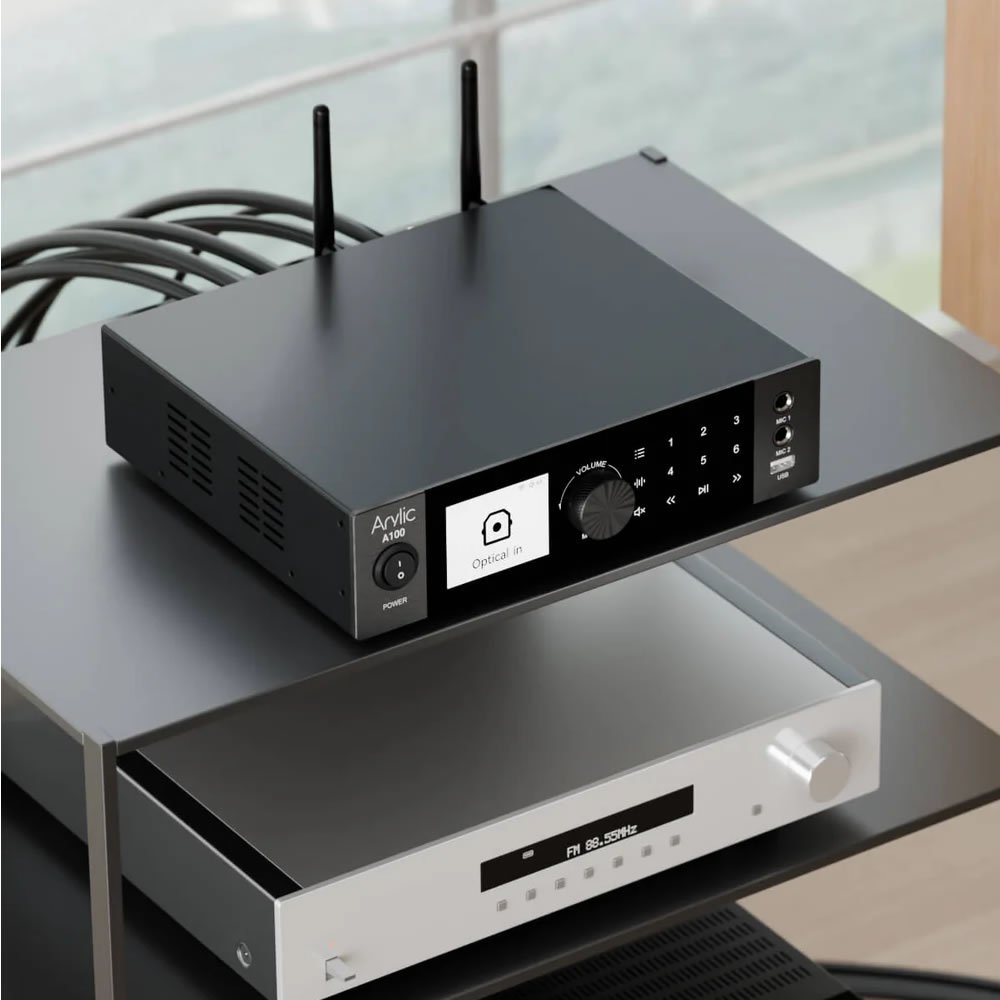 Amplificador Streaming Arylic A100 Wi-fi - Bluetooth - Imagem 4