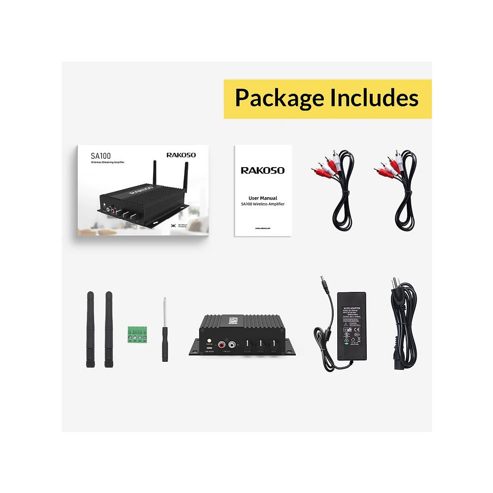 Amplificador Streaming Arylic S100 Wi-fi - Bluetooth - Imagem 5