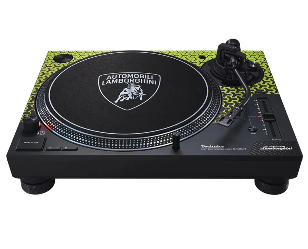Toca discos Technics SL-1200M7B Lamborghini Green