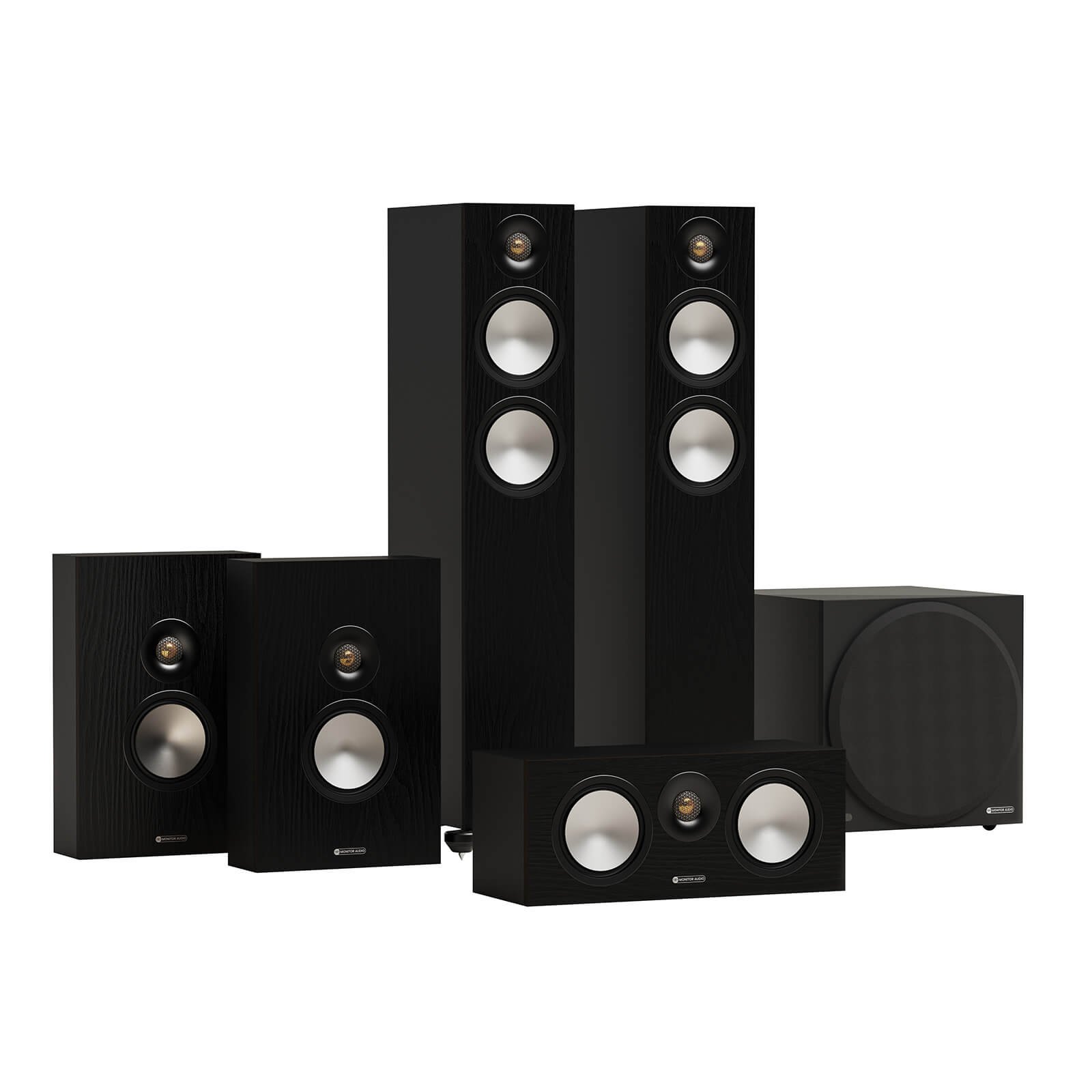 Conjunto de caixas Monitor Audio Bronze 300 7G 5.1