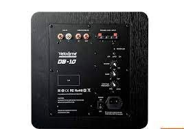 Subwoofer Velodyne Deep Blue 10 - 850W - preto - Imagem 4