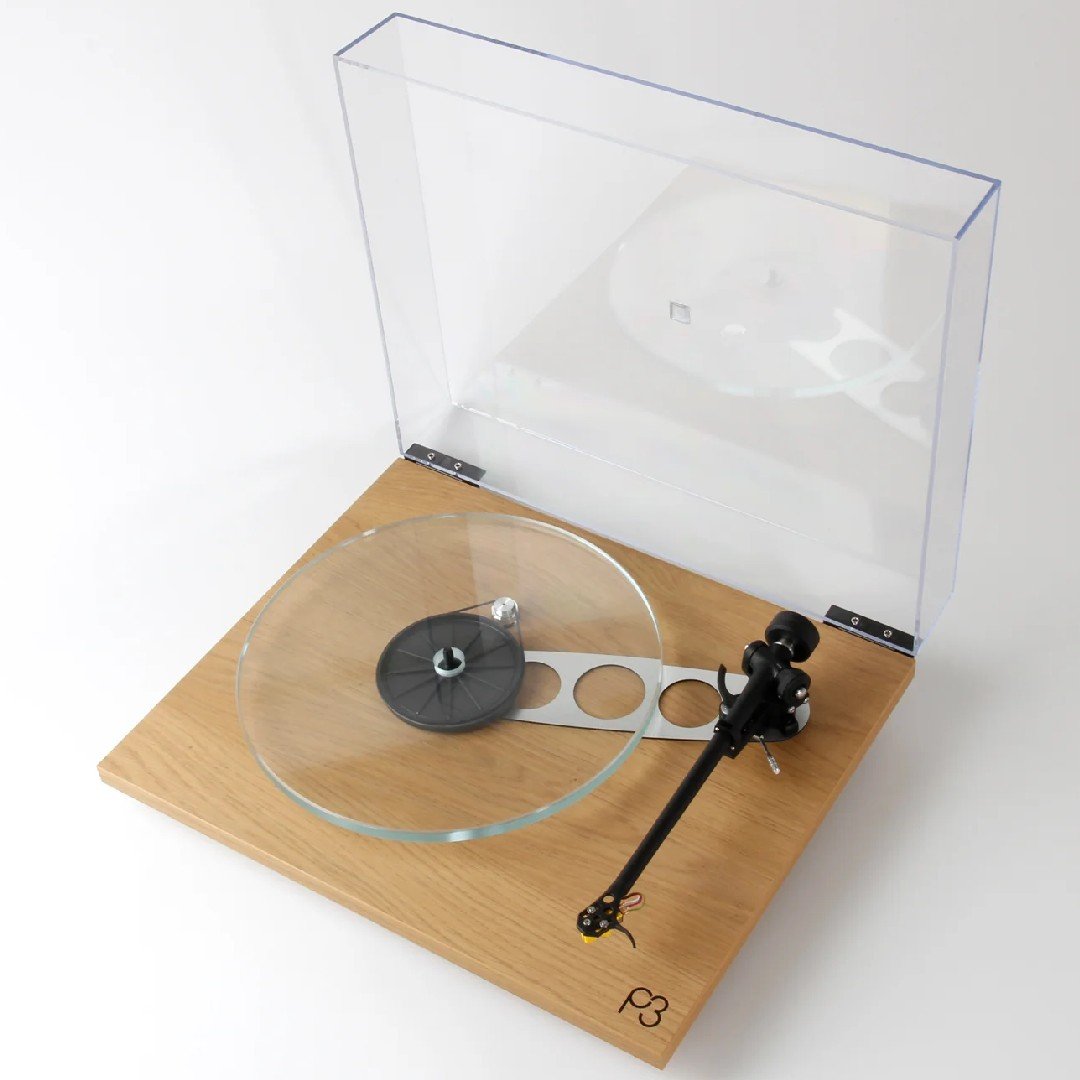 Toca discos Rega Planar 3 - Sem cápsula - Light Oak