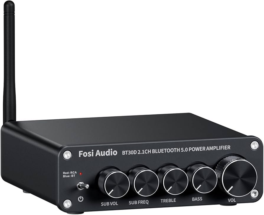 Amplificador integrado Fosi Audio BT30D Bluetooth 2.1 - Imagem 2