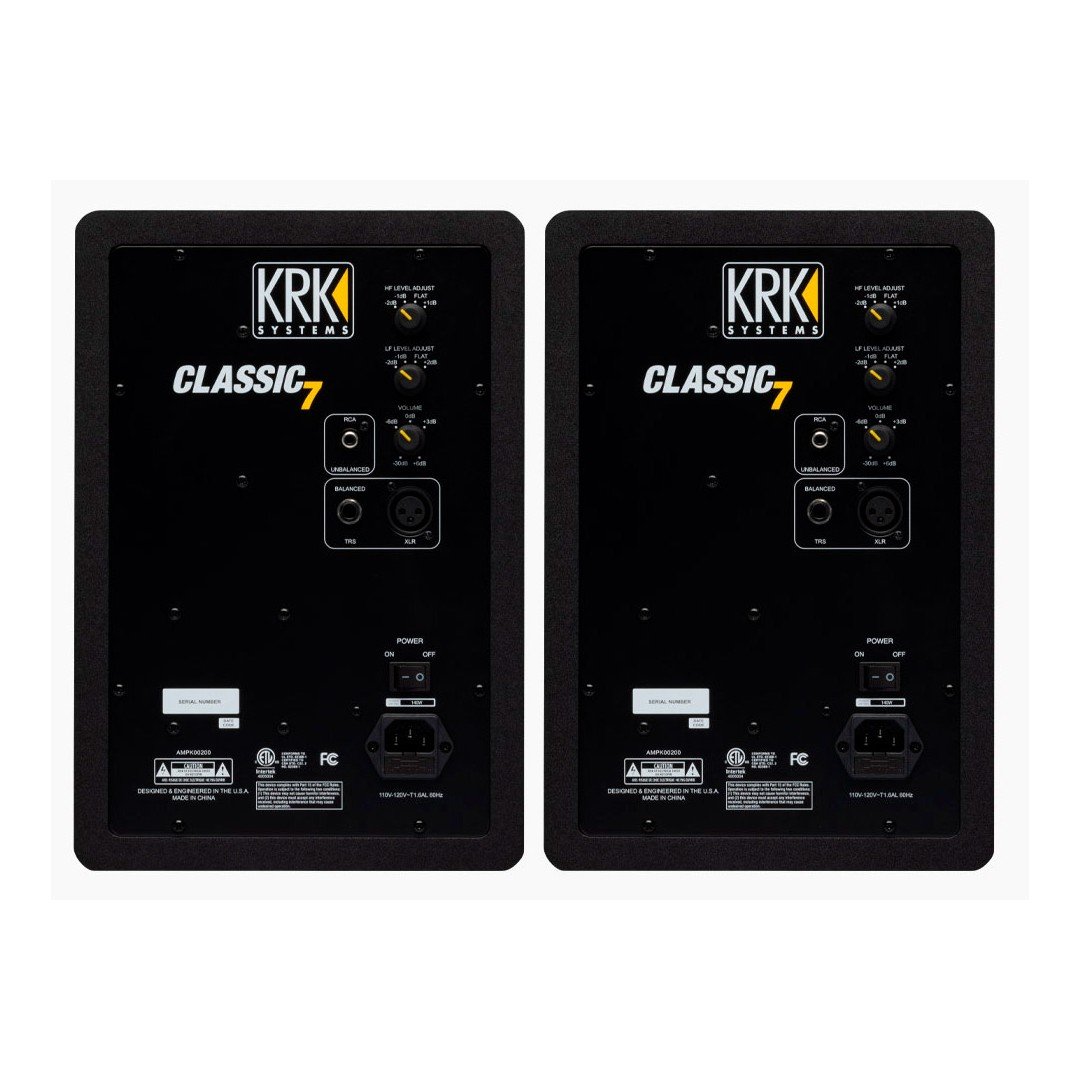 Caixa monitor KRK Monitor Classic 7 G3 - Par - Imagem 2
