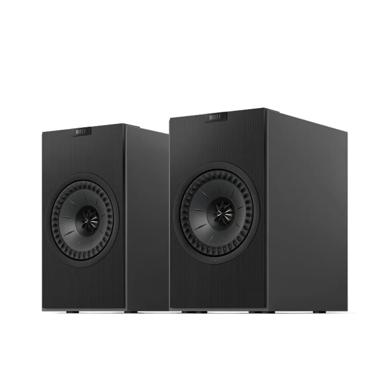 Caixa bookshelf amplificada KEF Coda W - Wireless - Dark Titanium - Par