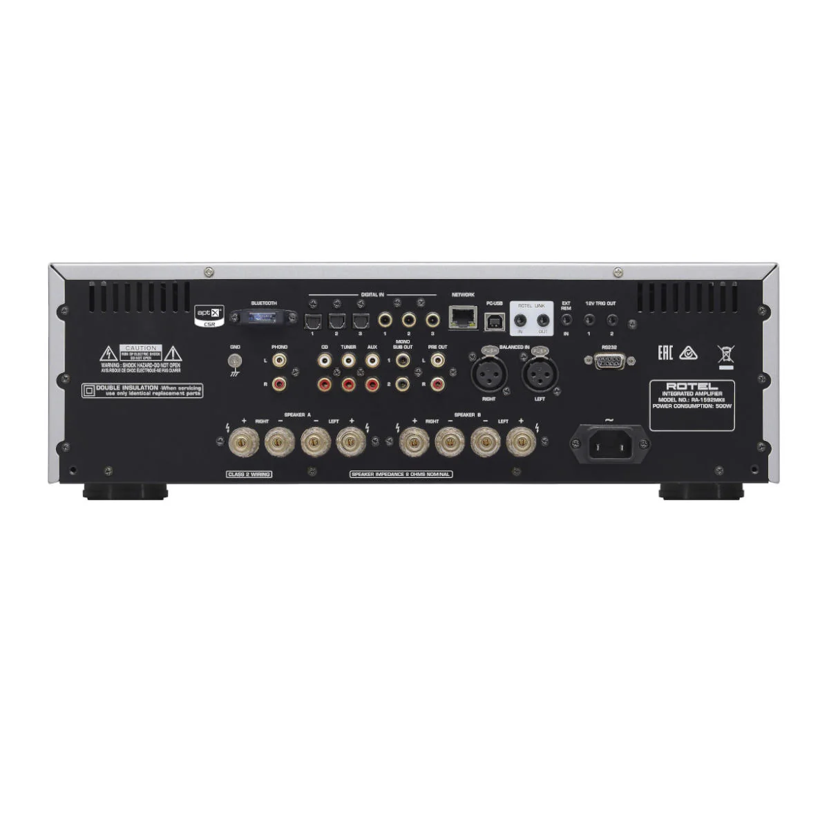 Amplificador Integrado Rotel RA-1592MKII - 200W - Silver - Imagem 2