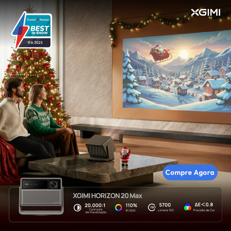 Projetor Laser XGIMI HORIZON MAX 20 - 4K 3D - 5700 lumens - Imax - Imagem 5