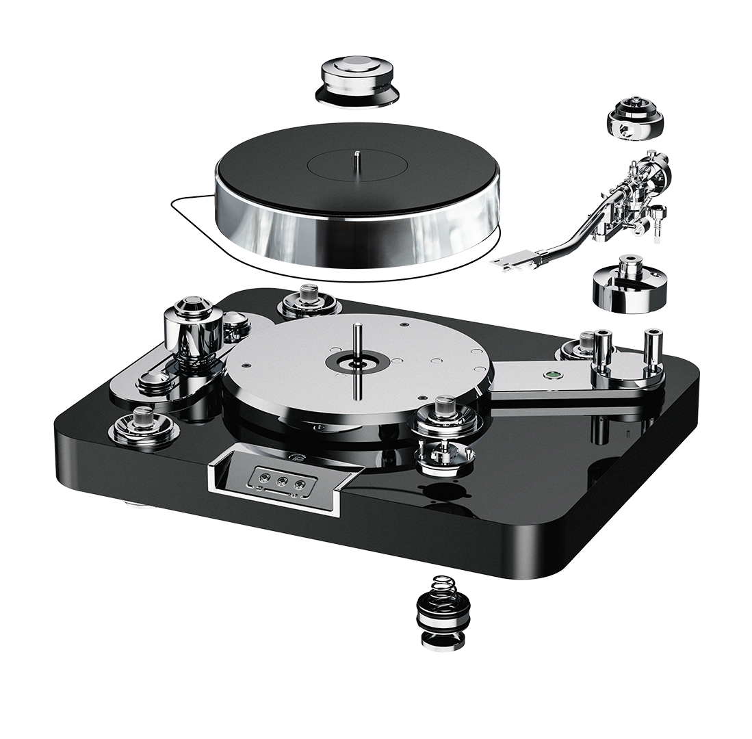 Toca discos Pro-Ject Signature 12.2 - High Gloss Black - Imagem 3