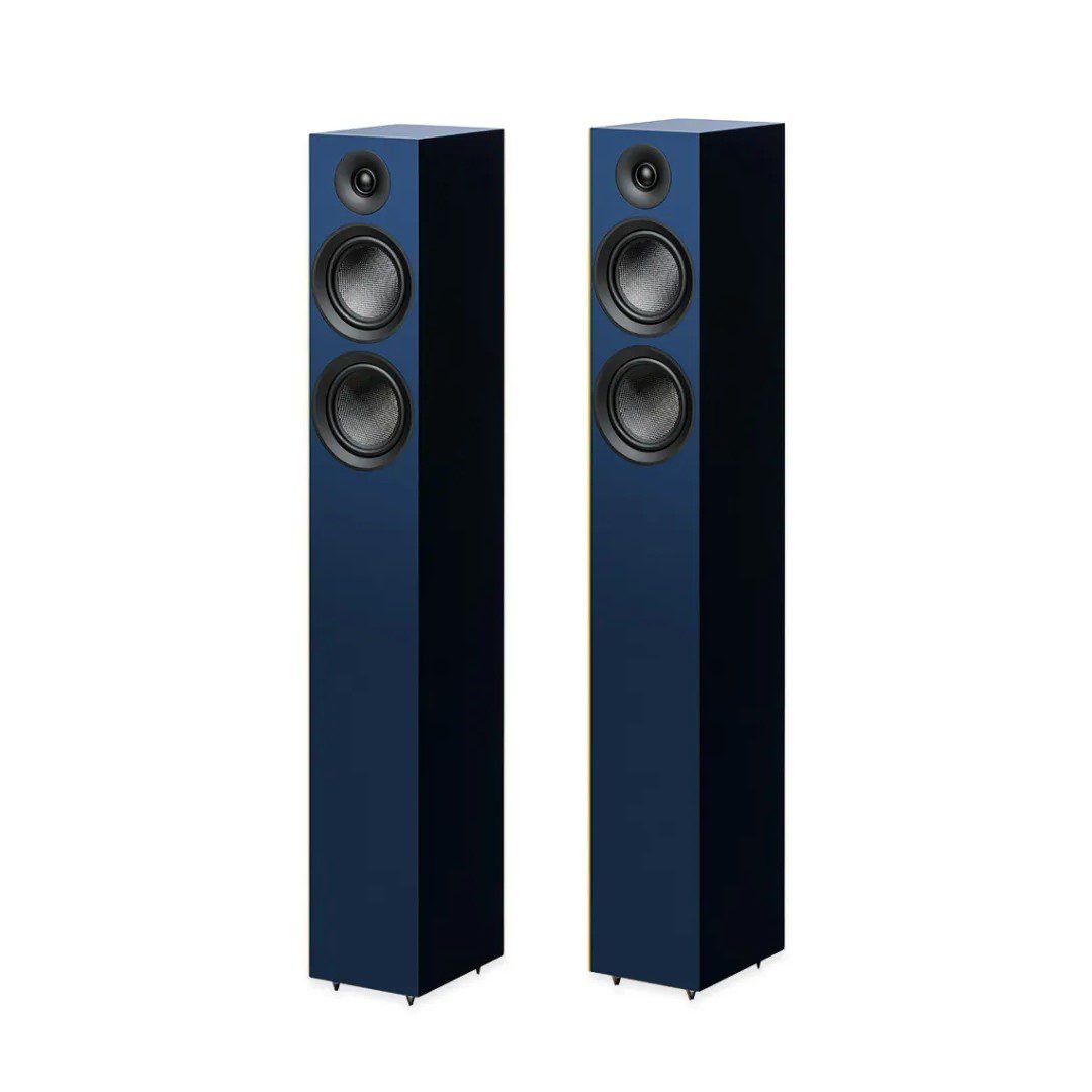 Caixa Torre Pro-ject Speaker Box 12E Carbon - Blue - Par